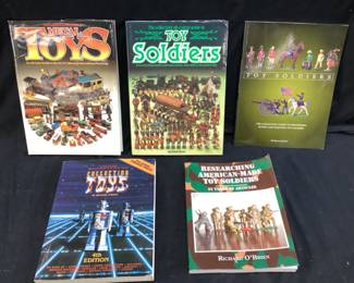 4 TOY SOLDIER RESEARCH BOOKS
