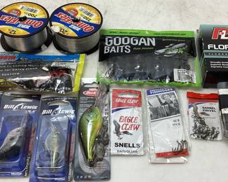 FISHING TACKLE, LURES