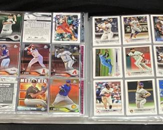 (2 ALBUMS) ASSORTED 2000s BASEBALL CARDS
