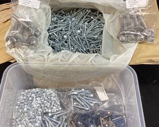 ASSORTED SCREWS, NUTS, & BOLTS