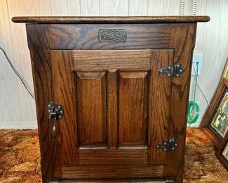 WhiteClad Night Stand Side Table With Storage