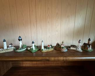 Lot 3 Of Lighthouses From The Danbury Mint