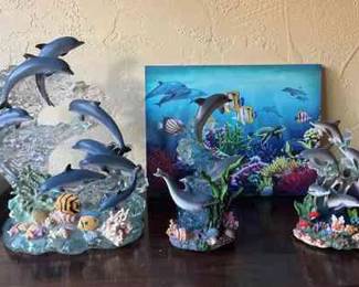 1 Lenox Other Acrylic Dolphins