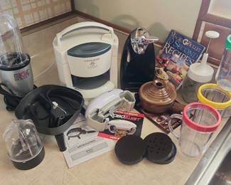 Kitchen Appliances Including Perfect Condition Magic Bullet