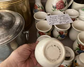 Emerson Creek Pottery dishes with details