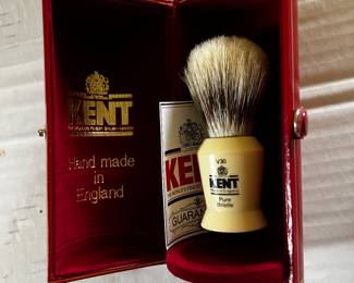 Vintage Kent Shaving Brush in Case