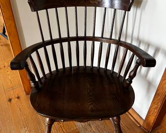 Signed Hitchcock Armchair
