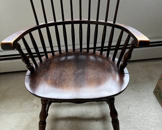 Signed Hitchcock Armchair