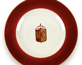 (6) Minnesota Club Porcelain Plates