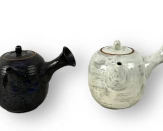 (4) Japanese Ceramic Teapots