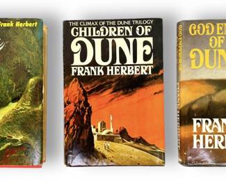 (3) Dune Trilogy by Frank Herbert