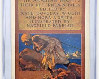 Unmounted 1909 M. Parrish Book Paper Cover
