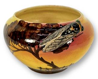 French Majolica Cicada Sicard Pottery