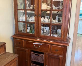 *Note* items inside cabinet sold separately