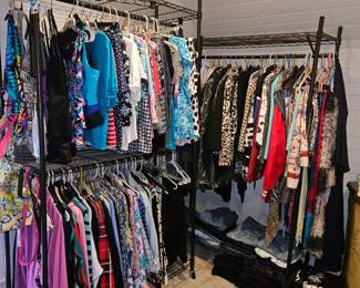 Great selection of clothing...good brands sizes med and lg