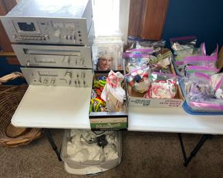 vintage stereo equipment 