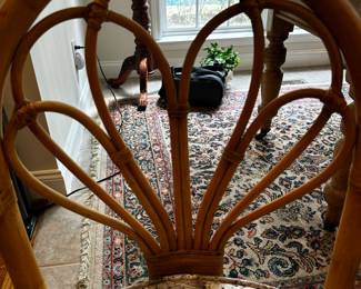 6 Bamboo Chairs - No makers mark - Asking $450 for all 6.