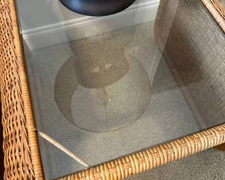 No makers marks - Two available - End Tables/Nightstands. Asking $400 for both.