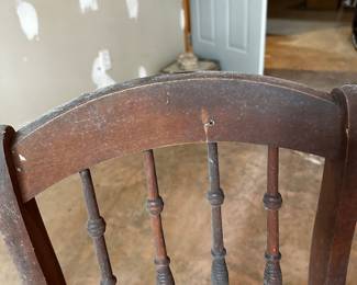No makers mark - Cane in good condition. Chairs need to be cleaned but otherwise good condition. Asking $200 for all 4.