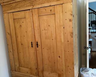 No makers mark. Pine. Asking $450. Will consider offers.