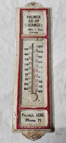 #2326 • Palmer Co-op Creamery Thermometer
