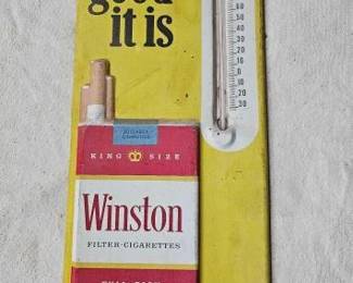 #2324 • Winston Cigarettes Thermometer
