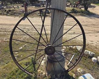 #1014 • Wagon Wheel and Dig Bar
