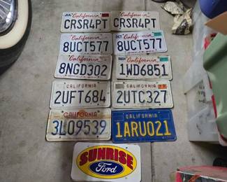 #2098 • License Plate Collection
