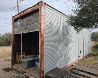 #50 • Trailer Box Storage with Rear and Side Doors
