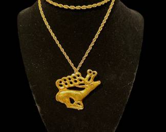 Gold Tone Stamp Replica