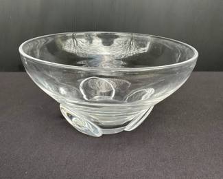 Steuben glass bowl