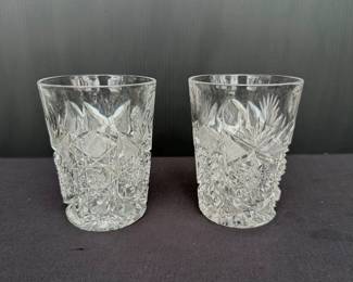 Crystal glassware