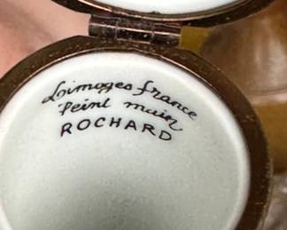 Rochard Limoges Carrot box