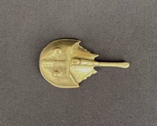 Brass Horseshoe Crab