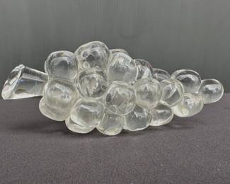 Confirmed Steuben glass grapes