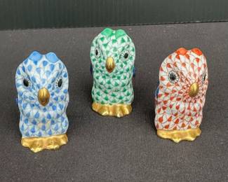 Herend Owls
