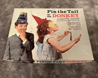 Vtg. Pin the Tail on the Donkey