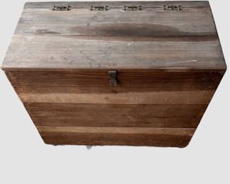 Antique Cedar Chest USA Browns