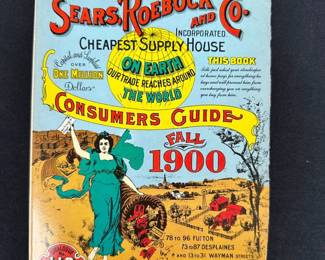 Sears Roebuck and Co. Consumers Guide Fall 1900
