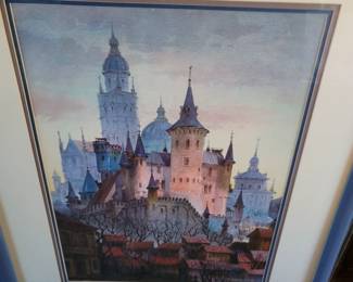 Collotype Signed by Kransnyansky