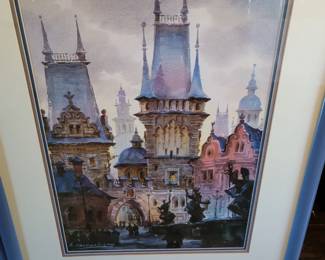 Collotype Signed by Kransnyansky