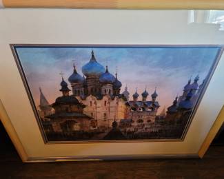 Collotype Signed by Kransnyansky