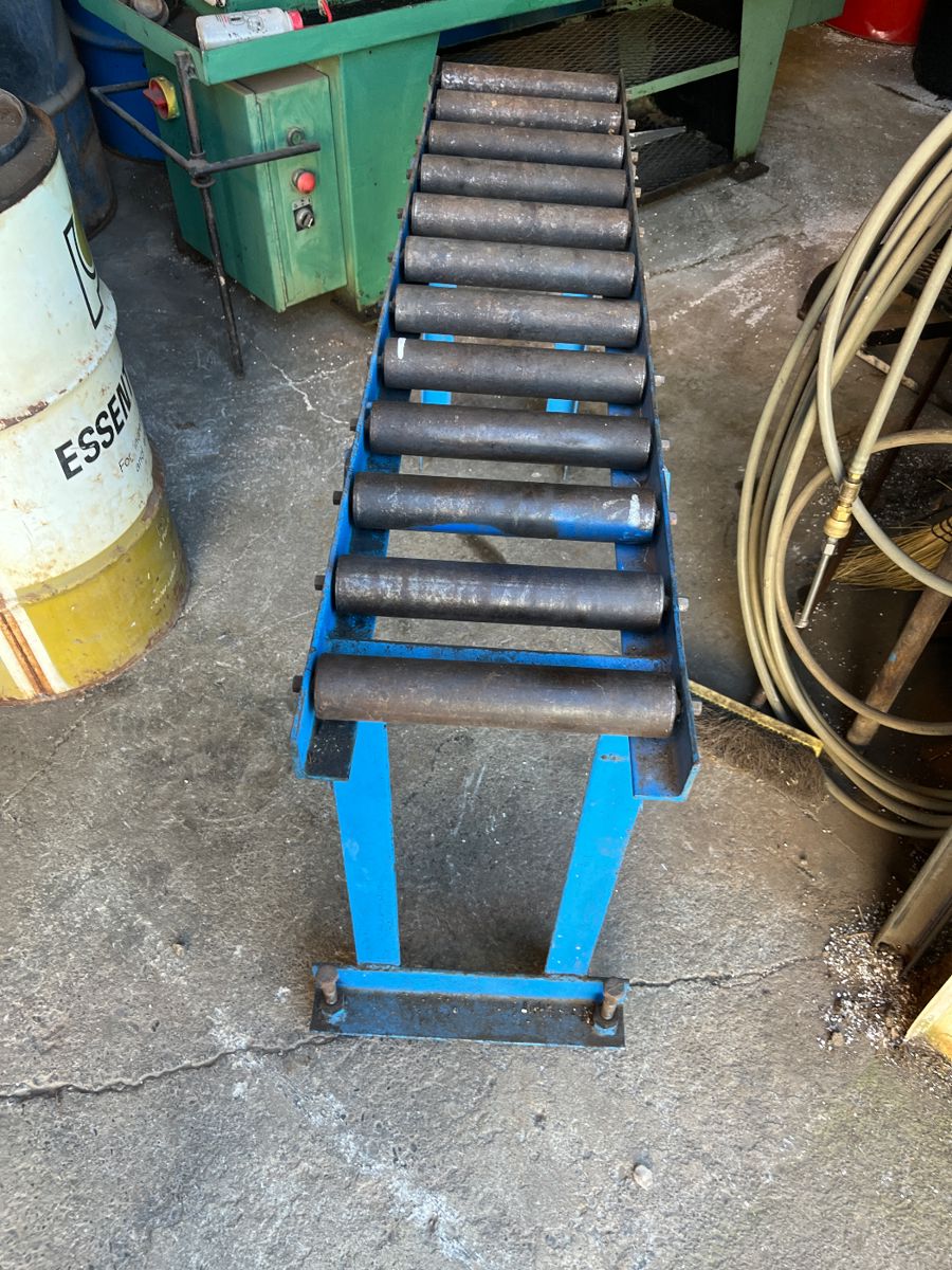 2 Conveyor Roller tables 
16 foot and 14 foot