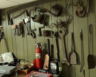 Antique tools galore!
