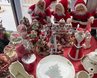 Christmas from Lenox, Spode, Department 56, Lefton, and more.
