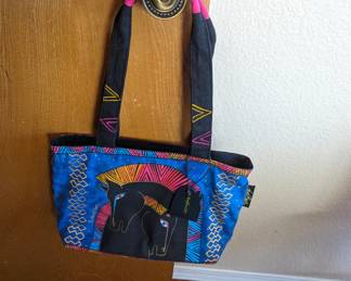 Laurel Burch Wild Horses Tote ret:  $55