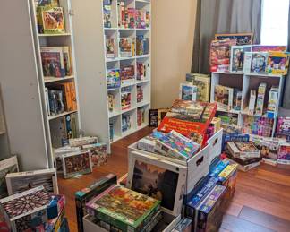 Puzzle room over 500 puzzles new and used