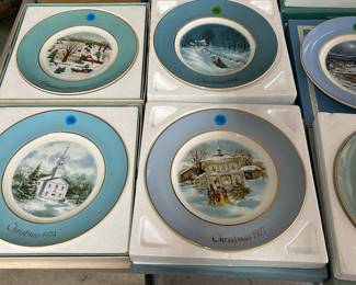 Avon plates from 1970-80’s