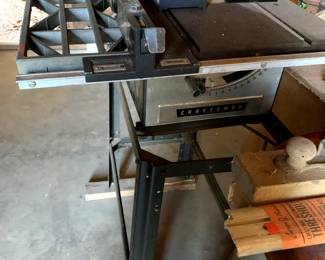 #167	Craftsman Table Saw (as is no belt)	 $120.00 			

