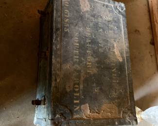 #163	Army Trunk 29x18x15	 $20.00 			
